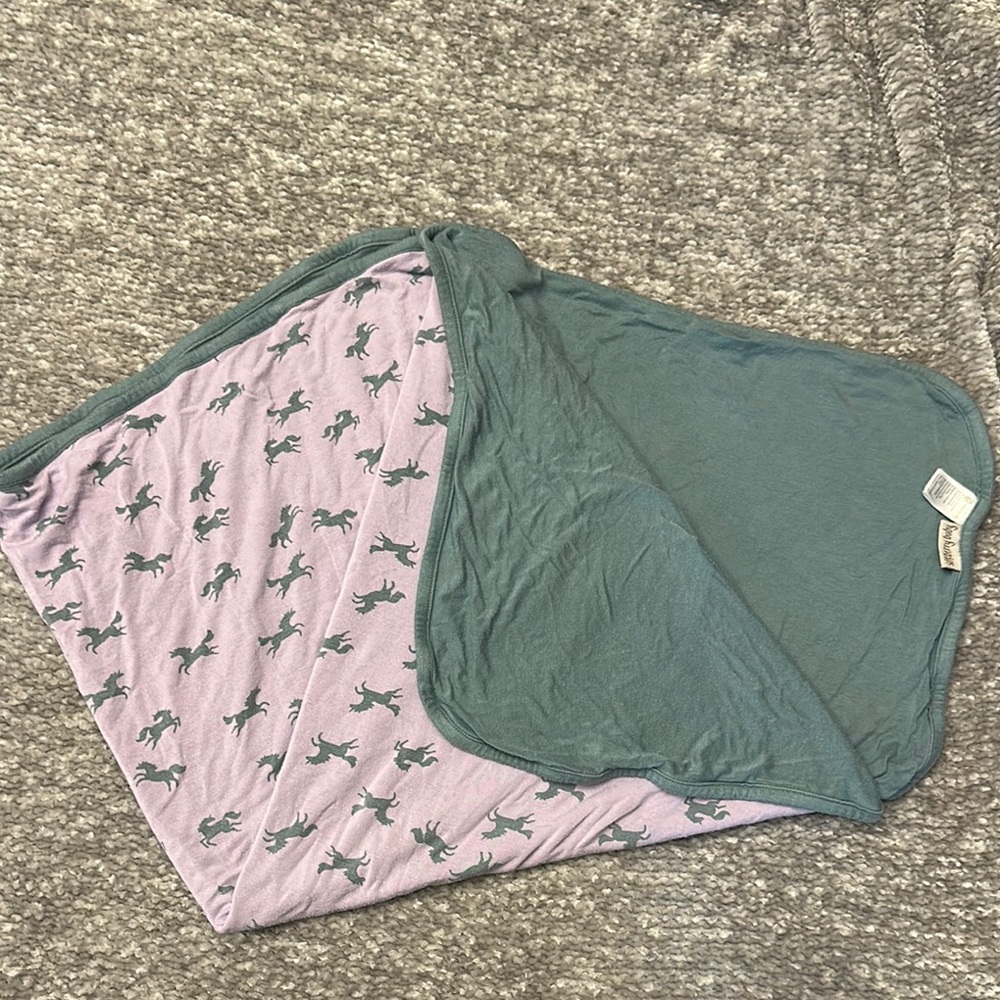 Silkberry baby bamboo double layer receiving blanket